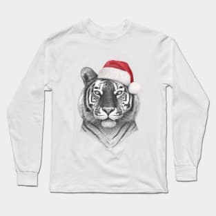 Christmas tiger Long Sleeve T-Shirt